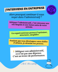 Déléguer l'administratif, un levier de performance de TPE