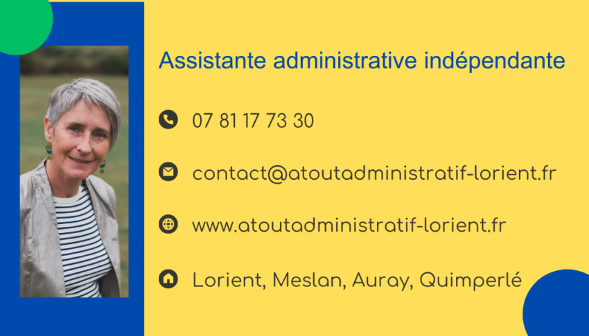 Assistante administrative indépendante